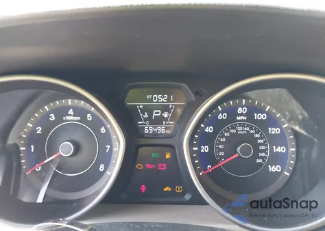 2016 Hyundai Elantra Limited из США, поврежденный, VIN 5NPDH4AE8GH659176